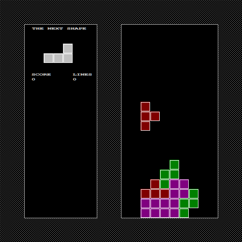 Screenshot of Tetris for Windows